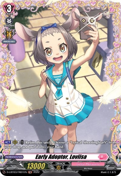 Early Adoptor Loviisa (FR) (301) [D-LBT03] - Cardfight Vanguard Single