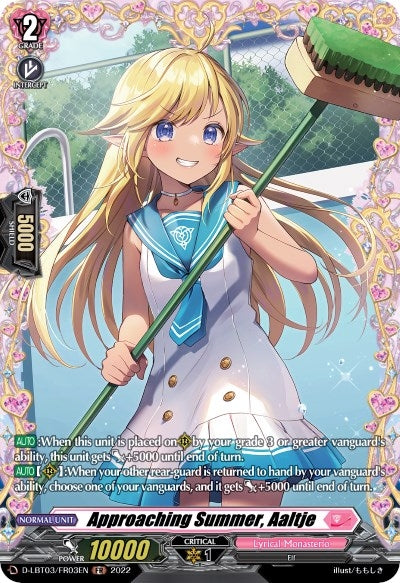Approaching Summer Aaltje (FR) (303) [D-LBT03] - Cardfight Vanguard Single