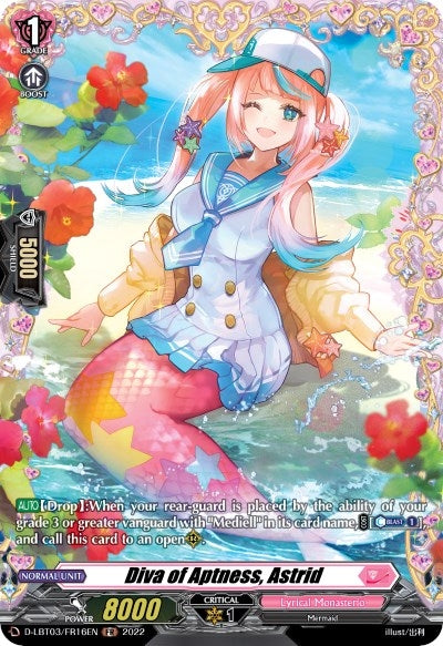 Diva of Aptness Astrid (FR) (316) [D-LBT03] - Cardfight Vanguard Single