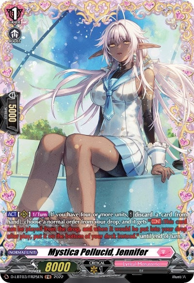 Mystica Pellucid Jennifer (FR) (325) [D-LBT03] - Cardfight Vanguard Single