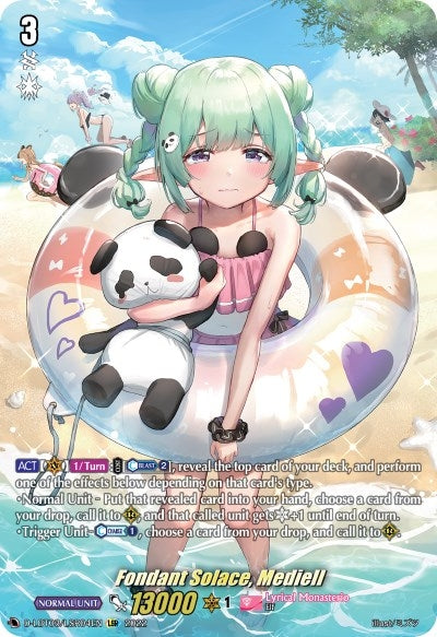 Fondant Solace Mediell (LSR) (304) [D-LBT03] - Cardfight Vanguard Single