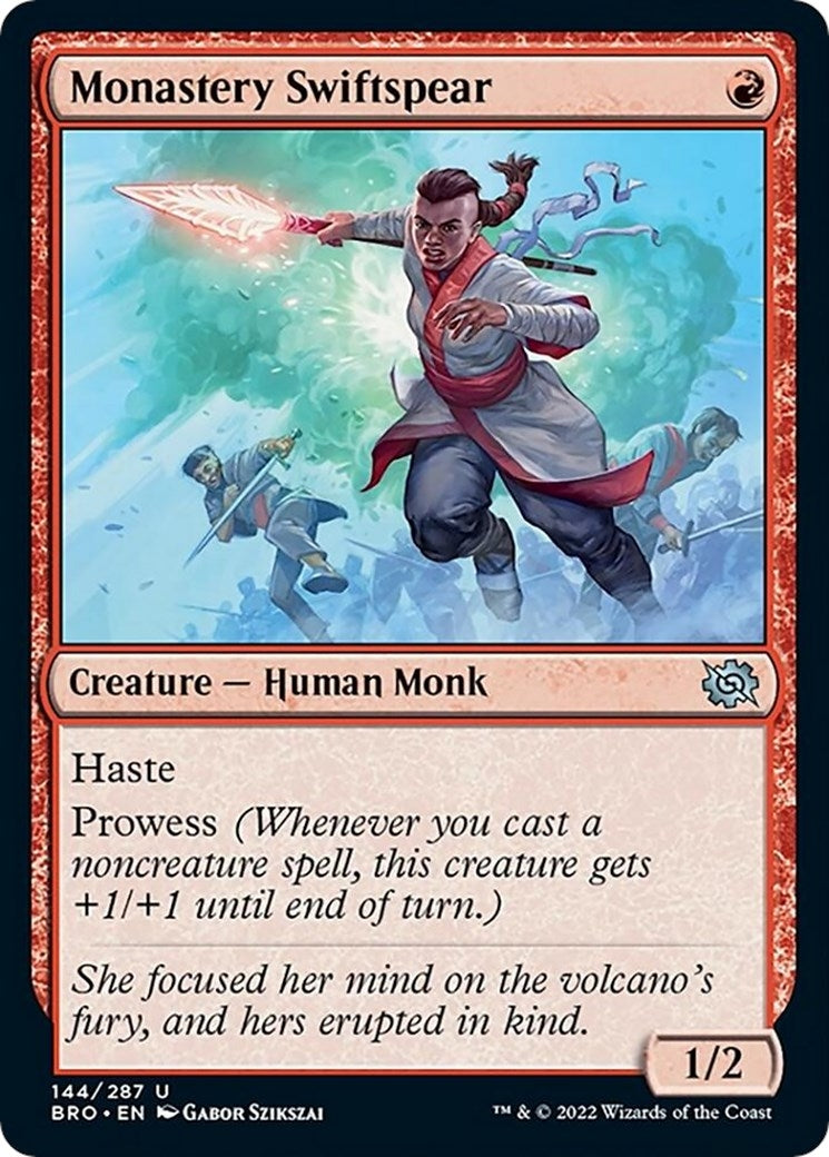 Monastery Swiftspear (144) [BRO] - MTG Single