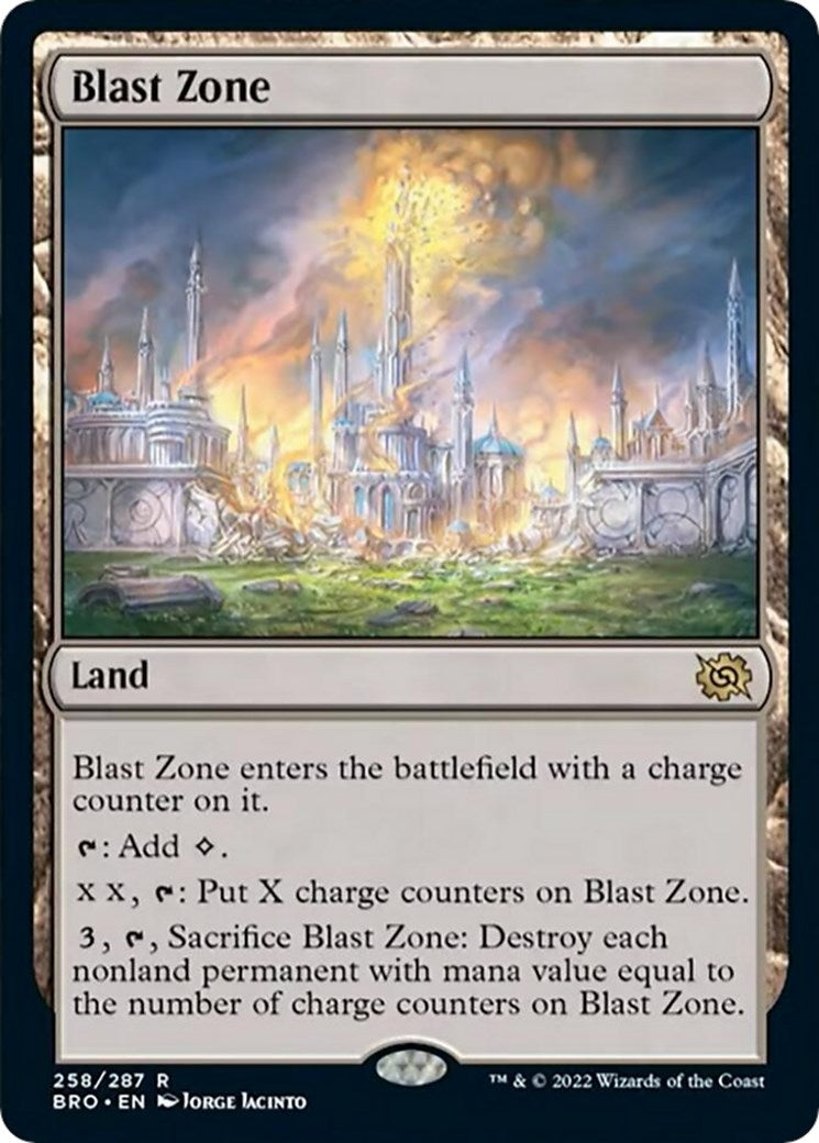 Blast Zone (258) [BRO] - MTG Single