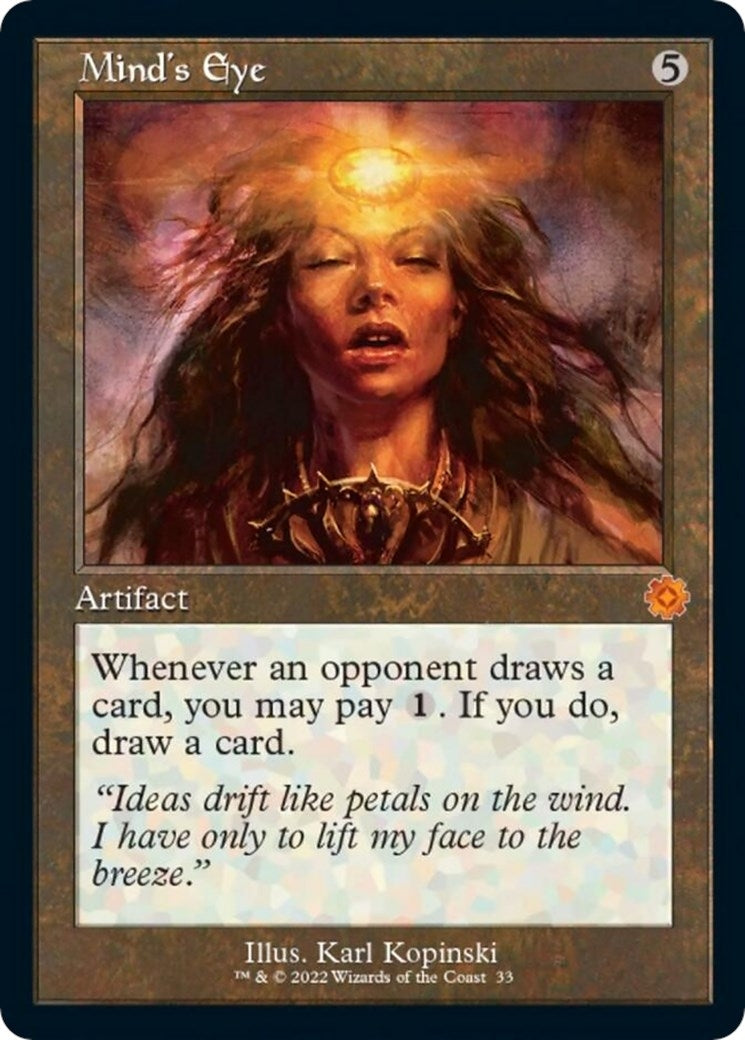 Mind’s Eye (33) [BRR] - MTG Single