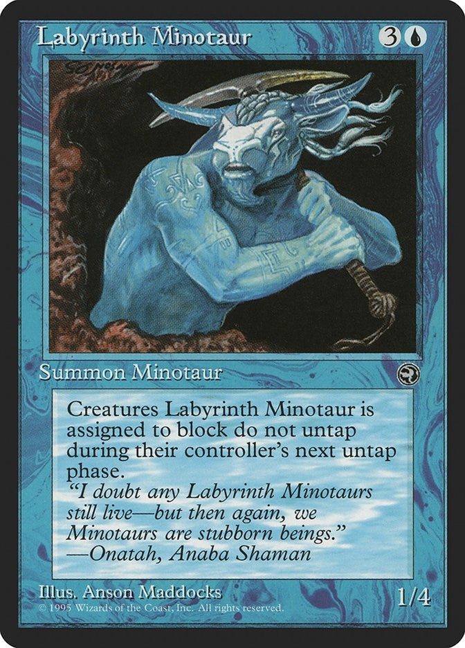 Labyrinth Minotaur (30) [HML] - MTG Single
