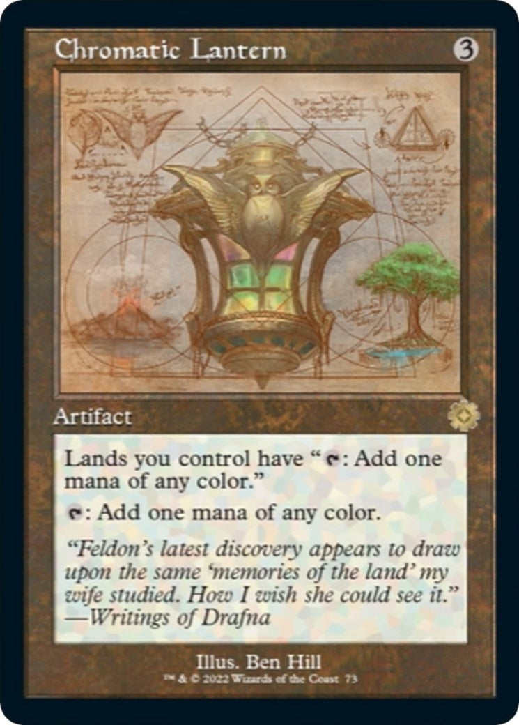 Chromatic Lantern (Schematic) (73) [BRR] - MTG Single