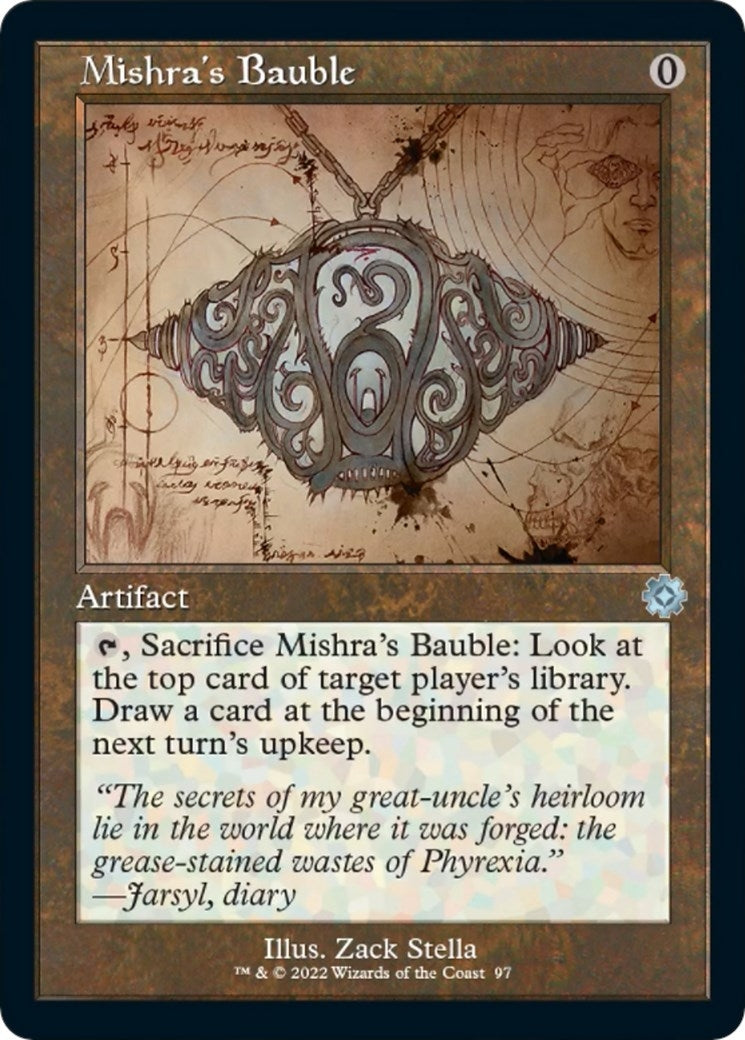 Mishra’s Bauble (Schematic) (97) [BRR] - MTG Single