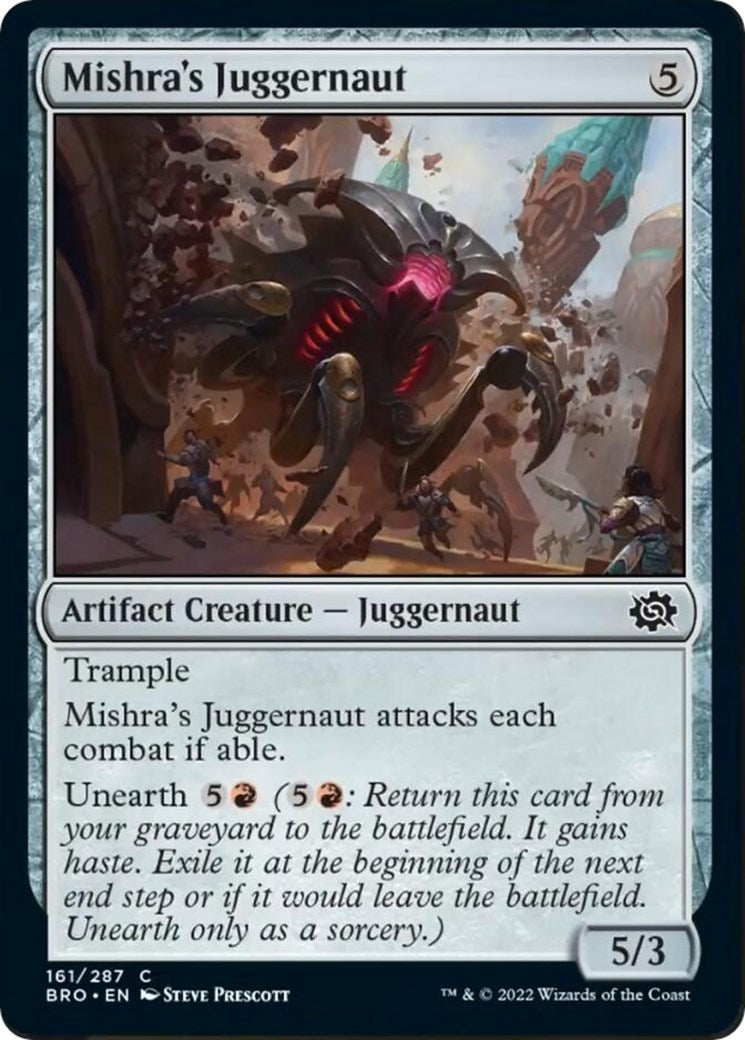 Mishra’s Juggernaut (161) [BRO] - MTG Single
