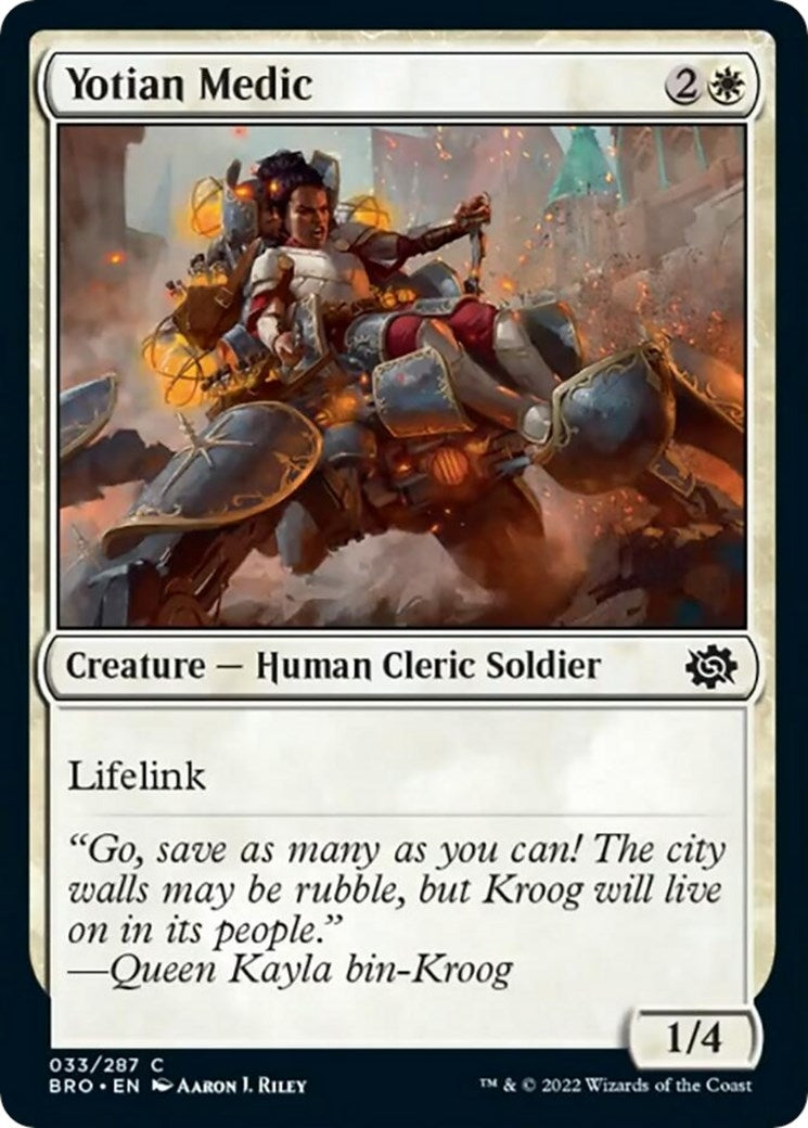 Yotian Medic (33) [BRO] - MTG Single