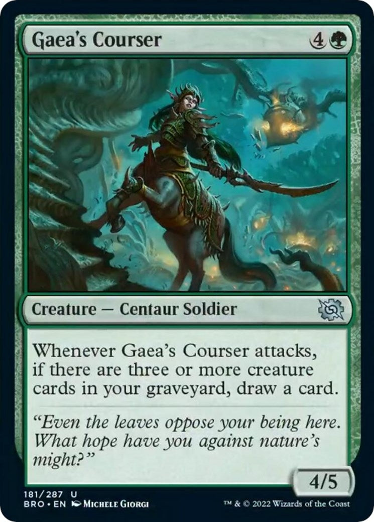 Gaea’s Courser (181) [BRO] - MTG Single