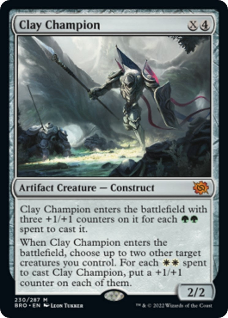 Clay Champion (230) [BRO] - MTG Single