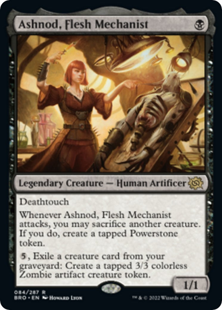 Ashnod Flesh Mechanist (84) [BRO] - MTG Single