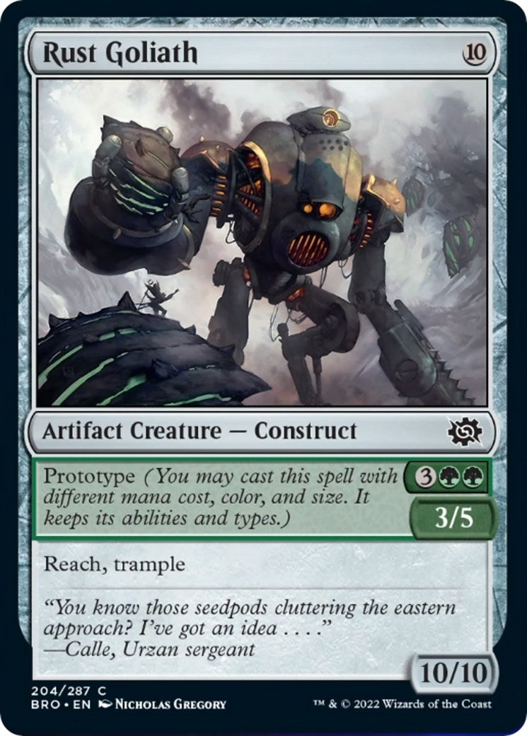 Rust Goliath (204) [BRO] - MTG Single