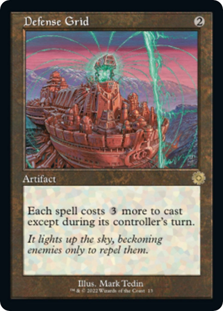 Defense Grid (13) [BRR] - MTG Single