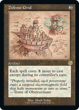 Defense Grid (Schematic) (76) [BRR] - MTG Single