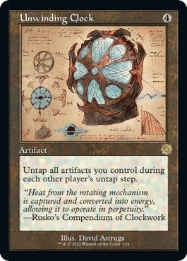 Unwinding Clock (Schematic) (124) [BRR] - MTG Single