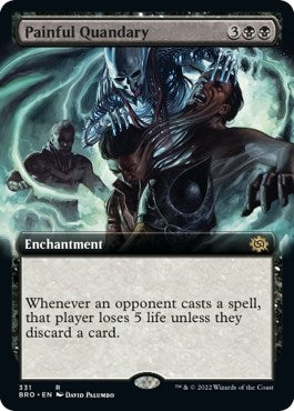Painful Quandary (Extended Art) (331) [BRO] - MTG Single