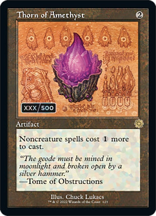 Thorn of Amethyst (Schematic) (Serial Numbered) (123) [BRR] - MTG Single
