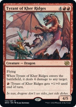 Tyrant of Kher Ridges (154) [BRO] - MTG Single