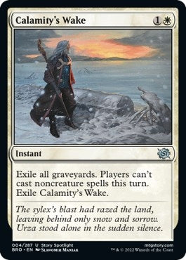 Calamity’s Wake (4) [BRO] - MTG Single