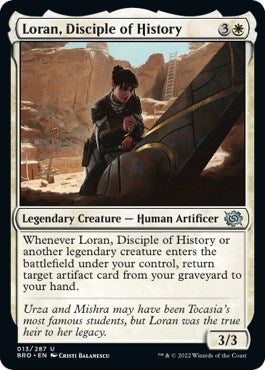 Loran Disciple of History (13) [BRO] - MTG Single