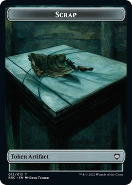 Scrap // Powerstone Double-sided Token (0) [BRC] - MTG Single