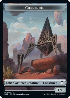 Construct (008) // Goat Double-sided Token (0) [BRC] - MTG Single