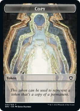 Copy // Thopter (006) Double-sided Token (0) [BRC] - MTG Single
