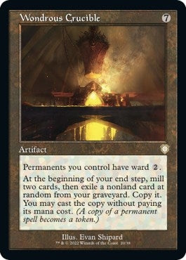 Wondrous Crucible (Retro Frame) (20) [BRC] - MTG Single