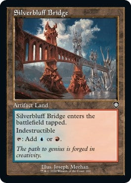 Silverbluff Bridge (Retro Frame) (200) [BRC] - MTG Single