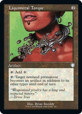 Liquimetal Torque (Retro Frame) (145) [BRC] - MTG Single