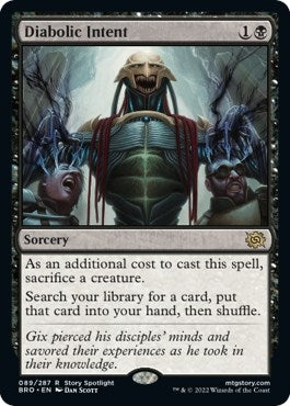 Diabolic Intent (89) [BRO] - MTG Single