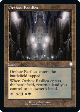 Orzhov Basilica (Retro Frame) (191) [BRC] - MTG Single