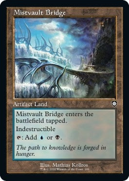 Mistvault Bridge (Retro Frame) (189) [BRC] - MTG Single
