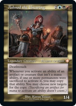 Ashnod the Uncaring (Retro Frame) (4) [BRC] - MTG Single