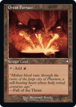 Great Furnace (Retro Frame) (187) [BRC] - MTG Single