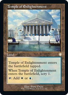 Temple of Enlightenment (Retro Frame) (206) [BRC] - MTG Single