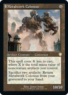 Metalwork Colossus (Retro Frame) (147) [BRC] - MTG Single