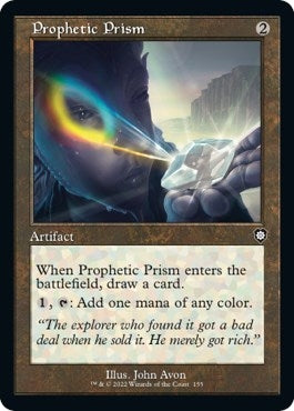 Prophetic Prism (Retro Frame) (155) [BRC] - MTG Single