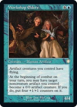 Workshop Elders (Retro Frame) (102) [BRC] - MTG Single