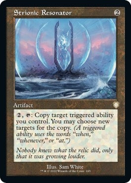 Strionic Resonator (Retro Frame) (165) [BRC] - MTG Single