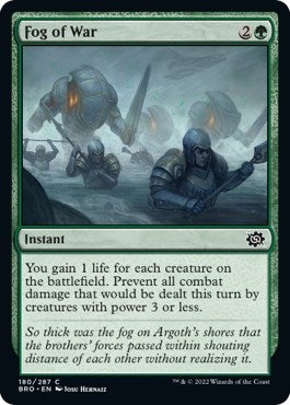 Fog of War (180) [BRO] - MTG Single