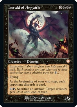 Herald of Anguish (Retro Frame) (108) [BRC] - MTG Single