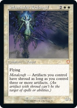Indomitable Archangel (Retro Frame) (72) [BRC] - MTG Single