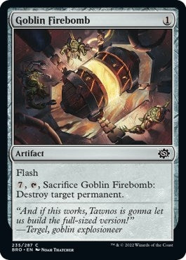 Goblin Firebomb (235) [BRO] - MTG Single