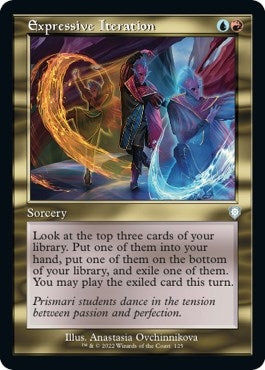 Expressive Iteration (Retro Frame) (125) [BRC] - MTG Single