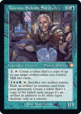 Tawnos Solemn Survivor (Retro Frame) (3) [BRC] - MTG Single