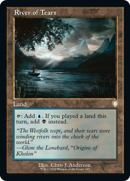River of Tears (Retro Frame) (197) [BRC] - MTG Single