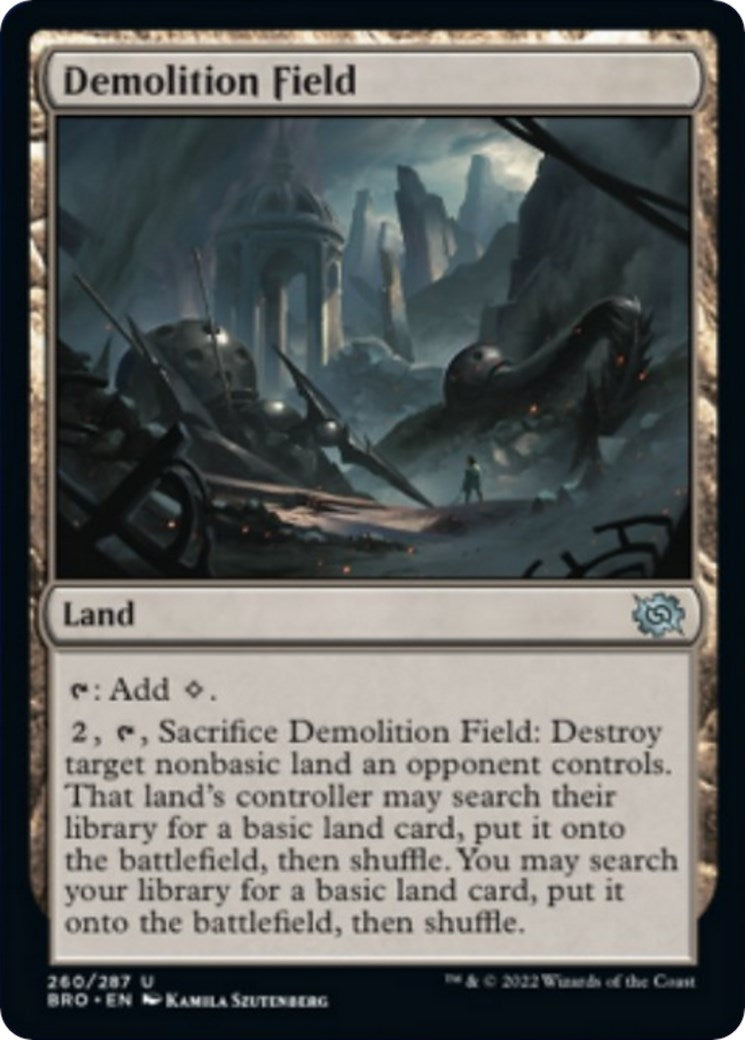 Demolition Field (260) [BRO] - MTG Single
