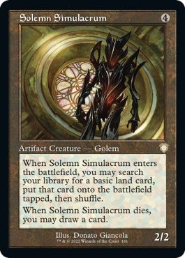 Solemn Simulacrum (Retro Frame) (161) [BRC] - MTG Single